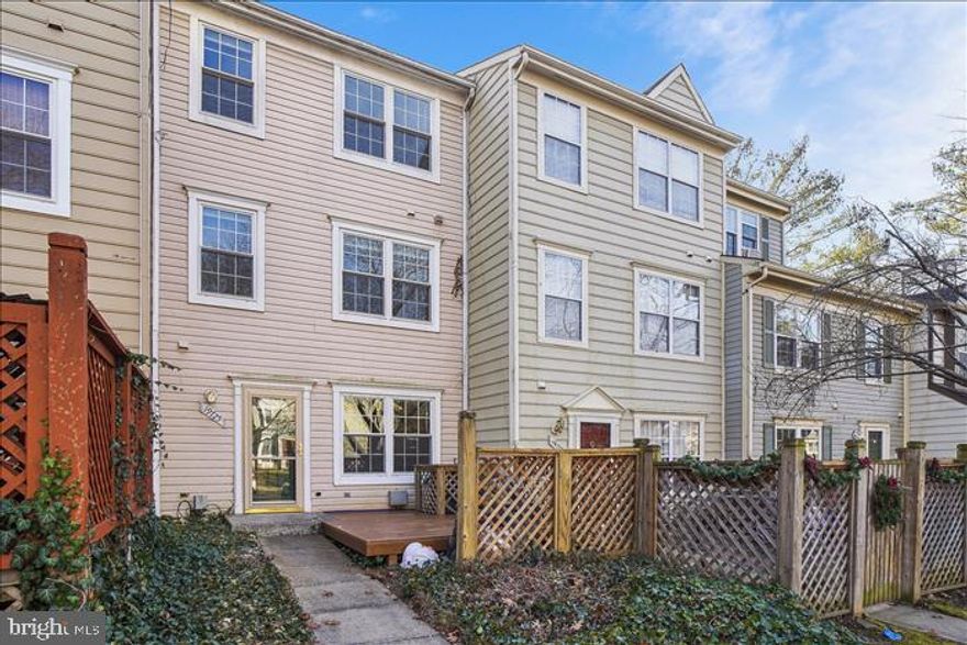 Welcome to this charming 3-bedroom, 2.5-bathroom townhome nestled in the heart of Germantown. Boasting a prime location and modern amenities, this residence offers an ideal blend of comfort and convenience for its lucky new owners. 

Upon entering, you'll be greeted by a living area featuring abundant natural light and a cozy atmosphere, The adjacent kitchen has ample cabinet space, stainless steel appliances and granite countertops, making meal preparation a delight.

Upstairs, you'll find a second floor with two generously sized bedrooms and a full bathroom. Walk up one more floor and enjoy the seclusion of the master suite with its own private bath and ample walk-in closet. 

Community is in a great location, and includes a community pool, and ample open parking. 

Home is just moments away from a variety of shopping, dining, and entertainment options. Commuters will appreciate the easy access to major highways and public transportation, making travel a breeze.

Don't miss the opportunity to make this delightful townhome your own. Schedule a showing today and experience the comfort and convenience of 19725 Teakwood Circle for yourself!