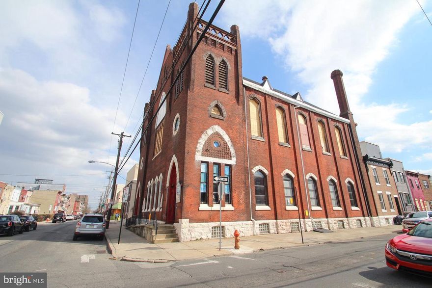 Once in a lifetime opportunity to convert a beautiful nearly 10,000 sqft church into 10 condominiums in the hottest section of Point Breeze!!! Imagine the possibilities! See attached documents for plans & approvals. The Sellers would consider a joint venture with a qualified Developer!