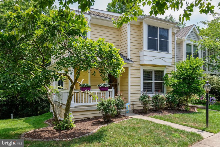 ALL CONTRACTS ARE DUE BY 12:00 PM  MONDAY 7/12/2021.  WELCOME TO A HOME THAT REFLECTS A CONTEMPORARY VIBE WITH A TRADITIONAL FLOOR PLAN. THIS END UNIT TOWHHOME IS LOCATED IN THE NORTH OF RESTON, TUCKED AWAY ON A CUL DE SAC AND BACKS TO COMMUNITY COMMON AREA.  THERE IS A WRAP AROUND FRONT PORCH TO GREET YOU AND YOUR GUESTS AS THEY ENTER YOUR UPDATED HOME.  THE WARMTH OF TRUE WOOD FLOORS ON THE MAIN LEVEL GREET YOU AS YOU ENTER.  YOU WILL BE BLOWN AWAY BY THE KITCHEN WITH ALL OF ITS IMPROVEMENTS: GORGEOUS GRANITE, STAINLEES STEEL APPLIANCES AND VENT HOOD, PULL OUT SHELVING FOR CORNER CABINETS, POT DRAWERS AND A DEEP BOWL SINK WITH A GOOSENECK FAUCET.  THERE IS ADDITIONAL TALL STORAGE IN THE BREAKFAST AREA AND A DECK JUST WAITING FOR YOUR GRILL.  ALL BATHROOMS HAVE BEEN UPDATED WITH TALLER ELONGATED COMMODES, VANITIES, MIRRORS AND 12X24 TILE. THE PRIMARY BEDROOM HAS A VAULTED CEILING, LOOKS OUT TO THE REAR YARD, HAS AN UPDATED ENSUITE AND A WALK IN CLOSET. THE LOWER LEVEL HAS A GREAT RECREATION ROOM WITH A WOOD FIREPLACE AND BUILT IN SHELVING ALONG WITH BEING ABLE TO WALK OUT TO YOUR REAR PATIO.  THE LOWER LEVEL LAUNDRY ROOM HAS A SINK AND STACKED FRONT LOADING WASHER & DRYER ALONG WITH UPDATED 12X24 TILE.  THERE IS ADDITIONAL STORAGE UNDER THE STAIRS AND AN ENTIRE ROOM ADJACENT TO THE THIRD FULL BATH.  THE ROOF WAS REPLACED IN 2021 AND THE HVAC IN 2018!  WALK TO THE NORTHPOINT SHOPPING CENTER---REACH FAIRFAX CTY BLVD OR RESTON PKWY WITHIN MINUTES (PROPERTY IS SITUATED RIGHT IN BETWEEN!).  THE RESTON TOWN CENTER AND ITS METRO STOP IS JUST RIGHT UP THE ROAD AND YOU ARE JUST MINUTES AWAY FROM 267 AND AN INTERNATIONAL AIRPORT!