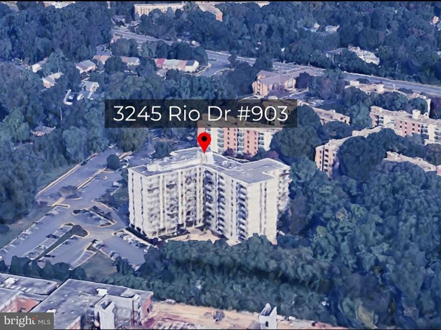 Comfortable 1,069 sq ft  2 bedroom, 2 bath condo in Barcroft Hills features ample storage and is freshly painted with laminate flooring throughout the unit. Enjoy a spacious living room with wainscoting accent details that opens to a roomy balcony. The brightly lit, intimate dining room is perfect for family meals. The kitchen boasts granite countertops and stainless steel appliances. The master bedroom has ample closet space and an updated ensuite bath. Large windows steam in wonderful natural light, and there is ample storage throughout the unit. The building offers a secure lobby, onsite management, swimming pool, party room, tennis court, and elevator. The HOA fee includes all those amenities plus all utilities: 2 parking spaces, trash removal, pet control, etc. 

The building is just steps from local shops and public transportation, making it a commuter's dream as several bus routes can be reached along Route 7, and Metro East Falls Church is just a short ride or bus. It is a short drive to Metro and minutes to Seven Corners, Bailey's Crossroads, and Washington D. C.  This community is conveniently located just from Route 7 (Leesburg Pike), Highway 50 (Arlington Boulevard), Route 613, and Route 338.