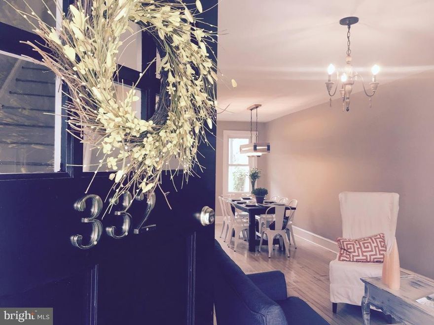 Beautiful 3 bedroom, 1 bath, full renovation and design by Red Canna and Savage Design. Open living room, dining room and kitchen with gorgeous refinished white washed hardwoods. Private fenced yard with 2nd floor balcony. New everything including energy efficient windows and gas furnace with AC. Walking distance to Springhouse Beverage and Brandon Park.