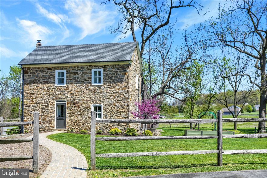 All you need to do is view the Photos here to Appreciate this Character-Rich, Fully Renovated Historic Stone Home on over 4 Level, Grassy Acres in a Gorgeous Country Setting.   The Mix of Rustic Charm and Modern Amenities make this a Truly Special Place that you can call Home!   Features include 2 Bedrooms, Stainless Appliances, Economical Hot Water Baseboard Heat, Cozy Breakfast Nook adjoining the Kitchen, Renovated Stone, Plaster and Drywall Walls and Original Wood Flooring, Newer Roof, and Lots and Lots of Beautiful Greenspace to Enjoy!  You Must See this Home!  Schedule a Showing Today.