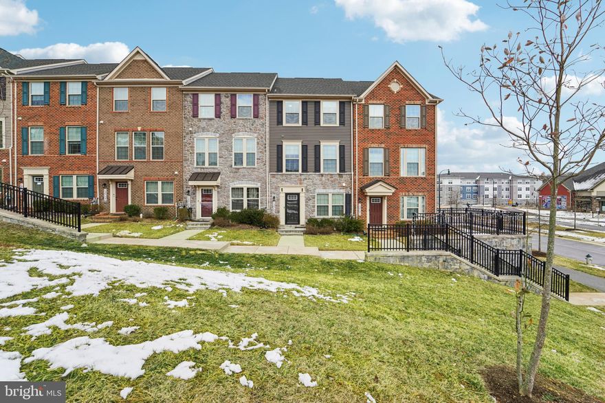 Beautiful 3-level contemporary townhome with 4 bedrooms, 3.5 baths in sought-after Cabin Branch. 
The open-concept layout showcases a gourmet kitchen with oversized island, stainless steel appliances, and ample prep space — ideal for entertaining and daily living.

Spacious living areas filled with natural light, well-appointed bedrooms, and modern finishes throughout create comfort and style on every level. The 2-car garage offers practicality and storage.

The amenity-rich neighborhood features a swimming pool, clubhouse, ball fields and jog/walking paths. Conveniently located close to shopping, restaurants, the Clarksburg Premium Outlets, and major commuter routes including Interstate 270.