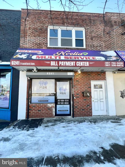 6241 FRANKFORD AVENUE PHILADELPHIA PA 19135