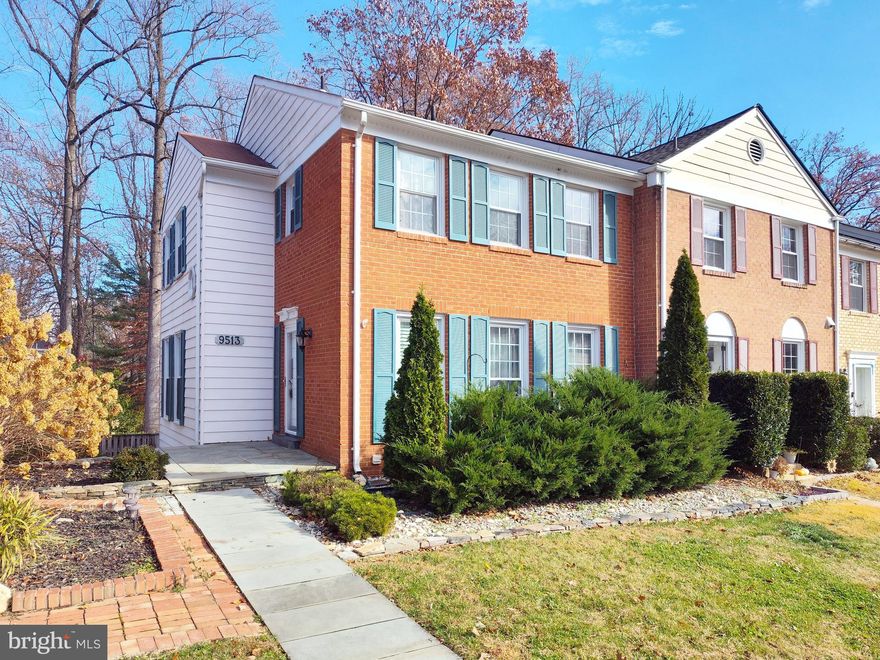 Elegant and beautifully maintained end-unit townhouse available for rent. Enjoy a charming front porch perfect for relaxation. The main and second levels feature hardwood flooring, and the home is filled with natural light from large windows throughout. The modern living and dining rooms flow seamlessly into an upgraded kitchen with a tile backsplash, granite countertops, and stainless steel appliances. The second floor offers three bedrooms, each with customized closets designed to maximize storage. The partially finished basement provides a versatile space ideal for a workout area, recreation room, or playroom, while the den with a window makes an excellent home office. The laundry room includes a washer, dryer, and ample storage. A fenced paver patio creates a wonderful outdoor space for family activities. Convenient parking and the community mailbox are located right outside the unit. A grocery store is just one block away, and the home is close to the Fairfax recreation center, shopping, parks, and VRE. No pets and no smoking. Please contact the agent for the application link.