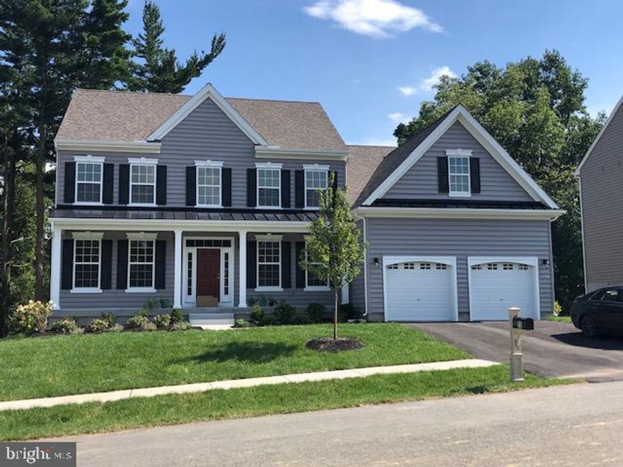 Bristol Traditional with 5 Bedrooms, 3 Baths, 2.5 Car Garage, full front porch and walkout Basement.