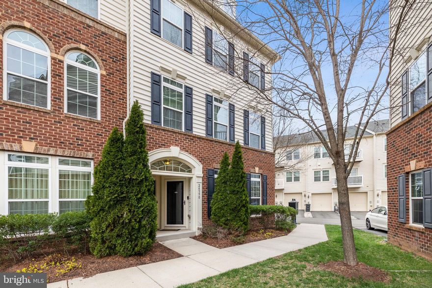 💰 Seller is offering a $10,000 buyer credit at closing with a strong offer—a great opportunity to offset closing costs or help with future updates.  Beautiful end-unit townhouse condo in the desirable Arcola Town Center! This 3-bedroom, 2.5-bathroom home offers a spacious layout with a one-car garage. The main level features hardwood floors throughout, an open-concept living and dining area, and a kitchen with granite countertops, stainless steel appliances, and an island perfect for casual meals and entertaining. A convenient half bath completes the main level.

Upstairs, you'll find three generously sized bedrooms, including a bright owner’s suite with two walk in closets and a large luxury ensuite bathroom. The upper level also includes a laundry room, making chores easier than ever. As a corner unit, this home is filled with natural light and offers a great view of the community playground.

The location is unbeatable—easy access to community amenities, bus stops for all local schools (elementary, middle, and high), and close to shopping options like Walmart, Five Below, and more.

Perfect for anyone looking for low-maintenance living with easy access to all that Sterling has to offer!