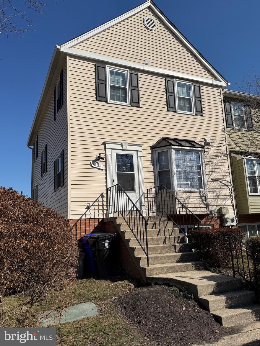 Beautifully renovated end of unit home! Lots of sunshine through windows. Three nice sized rooms with 2.5 baths. New cabinets & stainless-steel appliances. Ready for move in!