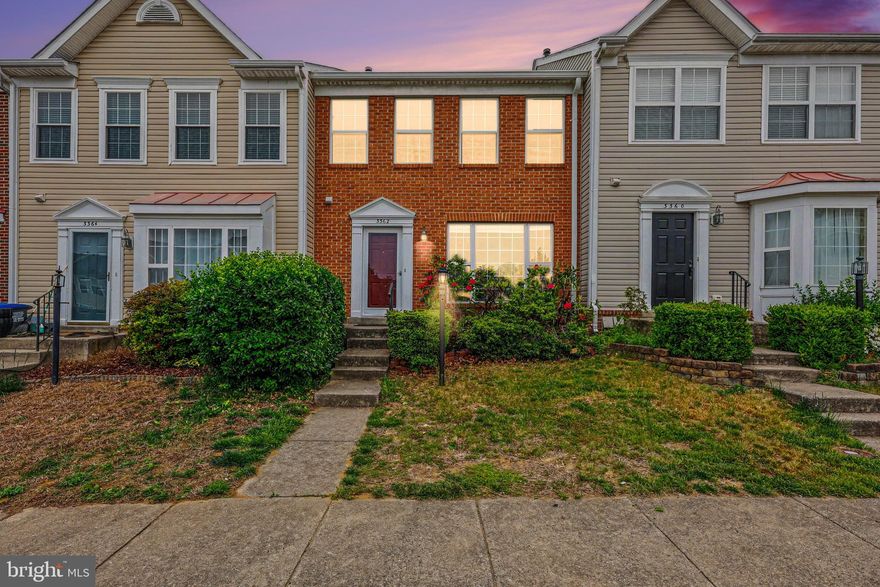 Welcome to this charming brick-front townhome nestled in the established and amenity-rich Princeton Woods community in the heart of Dumfries. Offering 3 bedrooms, 3.5 baths, and multiple levels of thoughtfully designed living space, this home presents an excellent opportunity for buyers or investors to update, customize, and build equity while enjoying comfort, convenience, and long-term value.

Step inside to a bright and inviting main level featuring an open and functional layout that flows effortlessly, making it ideal for both everyday living and entertaining. The natural light enhances the living and dining spaces, creating a warm and welcoming atmosphere throughout.

Upstairs, you’ll find three generously sized bedrooms, including a spacious primary suite complete with a large walk-in closet and a private en suite bath. The additional bedrooms offer flexibility for family, guests, or work-from-home needs, all served by a well-appointed full hall bath with classic tile finishes.

The fully finished walk-up lower level adds exceptional versatility, featuring a large recreation room perfect for movie nights, game days, or relaxing evenings at home. This level also includes a full bathroom and a bonus den or office that can easily function as a guest room or potential fourth bedroom (NTC). The laundry area is conveniently located on this level and includes a Maytag washer and dryer that convey with the home, along with a utility sink for added functionality and convenience.

Recent updates include a newer HVAC system and water heater, both replaced within the last two years, providing peace of mind for the next owner. Outside, enjoy a spacious yard with room to relax, garden, or entertain.

Princeton Woods residents enjoy access to a variety of community amenities, including a pool, clubhouse, playgrounds, and a soccer field, along with assigned parking for two vehicles directly in front of the home.

The location is truly unbeatable, just minutes to I-95, Route 1, Route 234, commuter lots, and Quantico, making daily commuting a breeze. You’ll also love the close proximity to shopping, Walmart, Chick-Fil-a, dining, and everyday essentials, all within a short distance.

With solid bones, a flexible layout, and an ideal location, this home is full of potential and ready for its next chapter.

***MUST PARK IN ASSIGNED PARKING SPACES RIGHT IN FRONT OF TOWNHOME***
Two Assigned Spaces both labeled 3362+   Two Visitor passes come with the property
