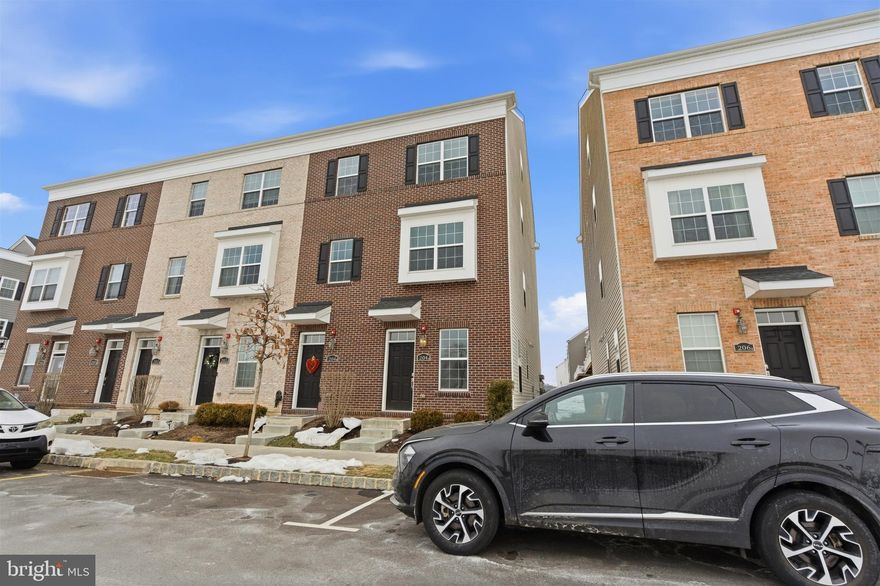 Look no further! This stunning Waterside Townhome has 2 bedrooms and 2 1/2 baths with amazing views.  As you step in the front door, you are welcomed by a great flex space! You can use this space as a den, a gym, an office, a guest room, whatever you need!  The rest of the downstairs offers a separate laundry area, closets, and access to the garage.  Take the stairs up to your living space.  The kitchen has granite countertops, stainless steel appliances, and a breakfast bar area that opens to the living room. Down the hall is a full 3-piece bathroom with a bathtub and the first of the 2 bedrooms. The main bedroom features large closets and a nice-sized bathroom with a walk-in shower.  This townhome is wonderfully located steps from a waterfront park.  The community offers views of the Philadelphia skyline and the Delaware River!  This is a Must See!