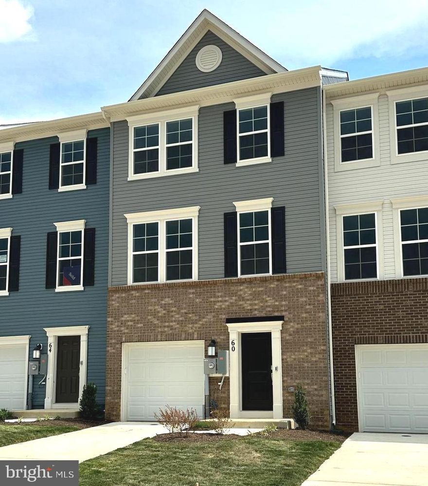 Welcome to the Lancaster – Where Style Meets Functionality

Step into the Lancaster, a beautifully designed end-unit townhome that blends modern comfort with thoughtful details throughout.

The entry-level welcomes you with a spacious finished recreation room and a convenient half bath—perfect for a home office, gym, or entertainment area.

Upstairs, the main level boasts an open-concept layout featuring a bright and airy great room, dining area, and a stunning kitchen. The kitchen is outfitted with GE stainless steel appliances with exterior ventilation, a pantry, upgraded cabinetry, and elegant ornamental granite countertops. A second half bath adds extra convenience on this level.

On the upper floor, you'll find three generous bedrooms and two full bathrooms. The primary suite features a 2-foot extension for added space, enhancing both the bedroom and the ensuite bath. A full-size GE washer and dryer are included and conveniently located on the bedroom level.

Enjoy your private outdoor space with a 10' x 18' deck—perfect for relaxing or entertaining.

Community Highlights:
Norborne Glebe offers resort-style amenities, including a swimming pool with bathhouse, green space, and a tot lot. Located just minutes from shopping, dining, recreation, the scenic Shenandoah Valley, and local historic sites, this community combines convenience with charm. Luxury faux wood blinds are being installed throughout the home. Cabinet hardware will also be installed on all cabinets. Landlord pays HOA fees. 

CALL FOR APPLICATION.