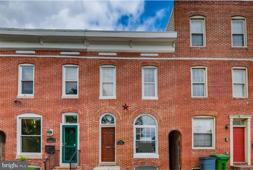 Move-In-Ready Brick Front in Fed Hill/SOBO! Enjoy the Spacious 1st Floor layout w/ Living Room, Family Room, Dining Room and Kitchen to Relax, Dine & Entertain. The 9ft Ceilings make this space feel bright and open. The Updated Kitchen has lots of cabinets, Kitchen Island & Stainless Steel Appliances. Upstairs features a Master Suite w/ Private Bathroom & Walk-In Closet, Additional 2nd Bedroom and Full Bathroom. The Lower Level offers a Finished Basement Rec Room w/ lots of Storage! Perfect for a home office! Grill out back in the Fenced-In Rear patio. Convenient to Inner Harbor, Fed Hill Restaurants & Shopping & 2 blocks from Free Circulator & UMD Shuttle. Multiple year lease options available!