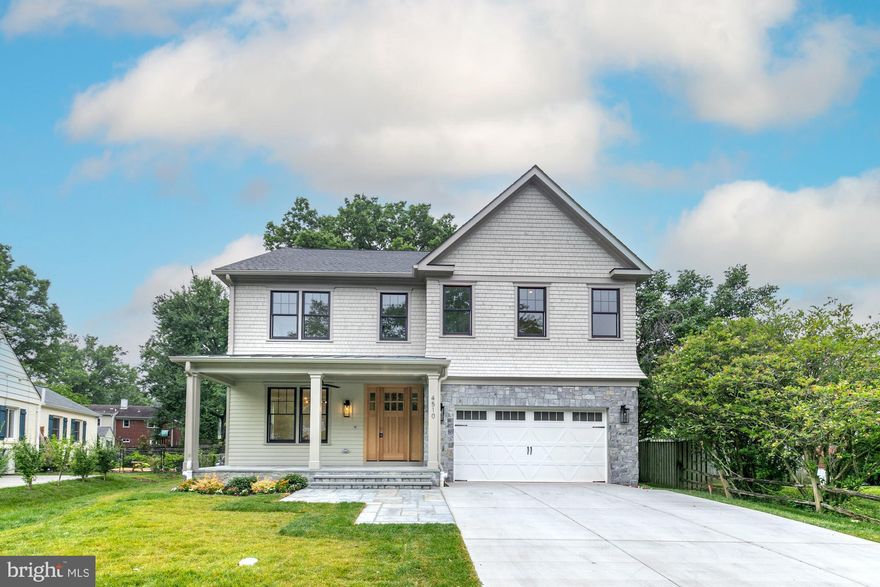 **ONLY 1 WEEK FROM COMPLETION **  Must see kitchen with Amish custom cabinets, 8-x-6 center island, large screen porch, large flat fenced yard and 3rd floor are some of the rare features.    In the Kensington's coveted Chevy Chase View, this extraordinary home spans more than 5,200SF with 4 levels of living space providing ample room for a variety of uses. Each 2nd-level bedroom has its own custom en-suite bath with hand-selected tile and heated floors. Highly coveted 3rd floor suite has bedroom, bath, & living area boasting unique vaulted ceilings, perfect for teens, office or in-laws. Additional highlights include soaring ceiling, 8ft doors on main, trend-right finishes, custom molding, designer details. The one of a kind kitchen has custom Amish-built cabinets,  48 SF center island with double sided seating, stainless steel Thermador appliances and walk-in pantry with 2nd dishwasher and sink. The large lower-level has 2 legal bedrooms, large kitchenette with 2nd refrigerator, side entry and ample storage.   The inviting front porch and rear screened-porch both have custom slate and overlook a spacious yard for relaxing outdoors.  Nestled perfectly between Chevy Chase and Kensington, just blocks to Rock Creek Park, Cedarbrook Swim & Tennis and minutes to libraries, parks, Safeway, and Garrett Park Marc Station.  Only 2 miles to Grosvenor Metro and easy access to DC with Beach Drive and Connecticut.  Kensington-Parkwood, North Bethesda, Walter Johnson school cluster.    ***Available on Final Offer***