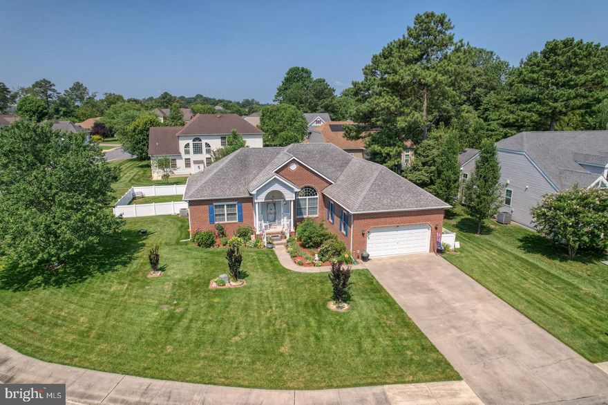 Welcome to this charming, brick ranch-style home, located in the sought-after Wagamon's West Shores community in Milton. Situated on an oversized corner lot, this recently renovated property offers the perfect blend of comfort and convenience. Boasting 3 Bedrooms & 2 Bathrooms, a spacious layout & a Full Basement that is partially finished. The recently renovated kitchen features sleek Black Stainless Steel appliances & Quartz Countertops and updated Bathrooms. The Great Room features Vaulted Ceilings & a Gas Fireplace. You can enjoy a the privacy of a Fully Fenced-in Backyard & a Composite Deck w/Retractable Awning. Additionally, the property is just a short/bike ride walk away from the Vibrant Downtown Milton, where you will find Award Winning Restaurants, Shops, a Public Library & a Community Theater. Enjoy Fishing or launch a Kayak at Wagamon's Pond. Lewes Beach and Cape Henlopen State Park are just 14 miles away! Don't miss the opportunity to own this lovely home in a prime location. Schedule your showing today & experience the best of Milton living at Wagamon's West Shores!