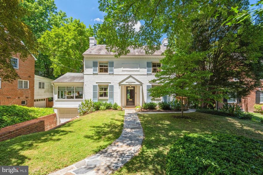Welcome to 3411 Thornapple St, Chevy Chase, MD! Upon entering, you are greeted by the warmth of hardwood floors that flow throughout the home. The main level offers a perfect blend of comfort and elegance - a well appointed dining room, an expansive living room with the ambiance of a wood burning fireplace, a study, and a renovated kitchen equipped with a gas oven and ample storage, ideal for culinary enthusiasts. Pour yourself a drink in the wet bar and walkthrough the kitchen as it opens up to a large patio perfect for seamless indoor/outdoor entertaining. Dip in the hot tub to unwind after a long day or play ball in the large, flat backyard.

Upstairs you will find three bedrooms and two full baths. The primary suite is private and spacious with oversized windows and a generous walk-in closet.

Downstairs is a finished basement with two rooms ideal for multiple uses. Wind around to find a full bathroom and bedroom for your guests or Au Pair.

Located in the desirable area of Martins Addition in Chevy Chase, this home offers a combination of luxury and tranquility. With its thoughtful design and sought-after amenities, this residence presents a unique opportunity to experience the best of suburban living while being just blocks from Shepherd Park, the Brookville Market and shops and renowned French restaurant, La Ferme. Don't miss the chance to make this remarkable property your own.