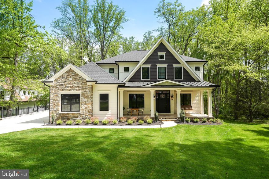 A masterpiece of design and craftsmanship, with exotic finishes and luxurious details built in 2021 is just a year old! Located in the highly desirable River Oaks neighborhood this light filled floor plan is designed for today’s living and entertaining. Elegant Foyer opens to the formal Living and Dining Room. Stunning Family Room has a fireplace and a wall of windows and French doors that lead to the expansive Deck that overlooks the serene pasture and has a gas fire pit and gas line for grill. Magnificent gourmet Kitchen with a striking center island, Silestone Quartz countertop and backsplash, custom cabinets, top-of-the-line appliances , farmhouse sink and Breakfast Room. The Main Level also includes dedicated office/study with 12ft ceilings, private Main Level Bedroom with full Bath and a formal Powder Room. The Upper Level features the Owner’s Suite with 3 walk-in Closets, luxurious Bath with separate vanities, heated marble floors, jet tub and oversized shower. Additionally there are 3 private ensuites with tray ceilings, Laundry Room and Storage Room in the Upper Level. The walk-out Lower Level is a retreat complete with a Wet Bar, Recreation Room, Fitness Room, Media Room with tiered seating, Study with two built-in desks and an accommodating and soundproof Guest Suite that has a full Bath, Kitchenette and private entry. Additional features include a large flat backyard, 3- car Garage with 2 EV chargers, generator, elevator ready and just minutes to world class dining, grocery stores and the finest shopping in the Washington area!