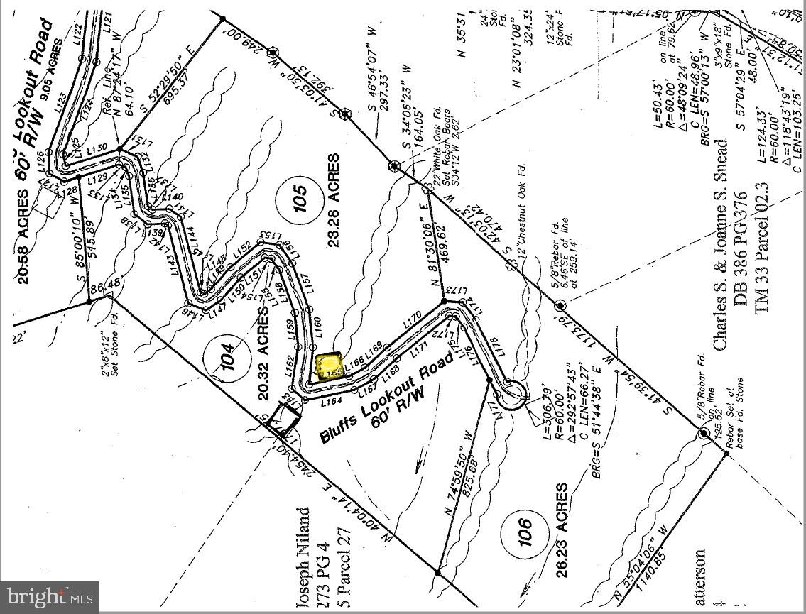 BLUFFS ON THE POTOMAC - Land