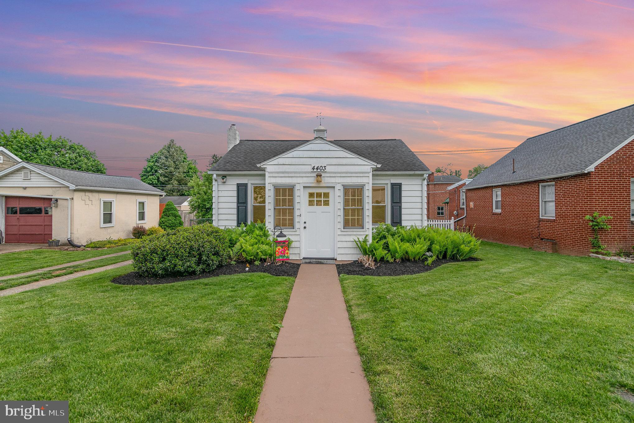 THIS PROPERTY IS IMMACULATE AND READY TO MOVE INTO. ONE FLOOR LIVING IN A VERY NICE NEIGHBORHOOD, CLOSE TO EVERYTHING, JUST ONE BLOCK OFF OF DERRY STREET. 2 BEDROOMS, FULL BATH, LARGE LIVING ROOM WITH EAT-IN KITCHEN ALL ON THE MAIN FIRST FLOOR. THE BACK PORCH AND DECK AREA IS PERFECT FOR ENTERTAINING OR JUST RELAXING AND ENJOYING THE FENCED-IN PRIVATE BACK YARD. THIS HOME NEEDS ABSOLUTELY NOTHING!
I want to point out some things I have enjoyed while living here, in case you don’t notice
them.
The apple trees are Honey Crisp and are so fresh and sweet right off the tree. We had a
bountiful harvest last year, and we are still enjoying our homemade applesauce.
The patio has low-voltage lighting under the step and around the perimeter. They will come on
automatically and give the area a warm glow.
The washer, dryer, refrigerator, and storage units in the basement, as well as the TV and mini
The fridge on the porch will stay with the property.
A custom made plastic porch enclosure is also included and is in the basement. I would
enclose the porch for the winter and use propane heaters to enjoy it year round. Many good
football games were enjoyed while the snow was flying.
The custom made wooden bar and storage area on the back porch will also remain with the
property. It has a hole to drop trash into the can stored under the counter.
A variety of perennials will be sprouting up in the yard, including morning glories that climb up
the strings on the west side of the back porch and beautiful red canna lilies that really set off
the front of the house. Mexican sunflowers and a butterfly bush will appear later in the
summer.
The small TV left in the master bedroom closet that fits on the shelf above the closet will
remain with the property.
The mail box is located inside the front porch and it is nice to be able to get your mail without
going outside. (I leave the front entry way unlocked and the mail carriers know to deliver it
inside.)
The heat register under the towel rack in the bathroom does a good job drying and warming
the towels in the winter.
The property does not include the dart board on the back porch but the light above it will
remain.
The large bird feeder in the back yard will remain and you are welcome to the white wicker
furniture on the back porch.