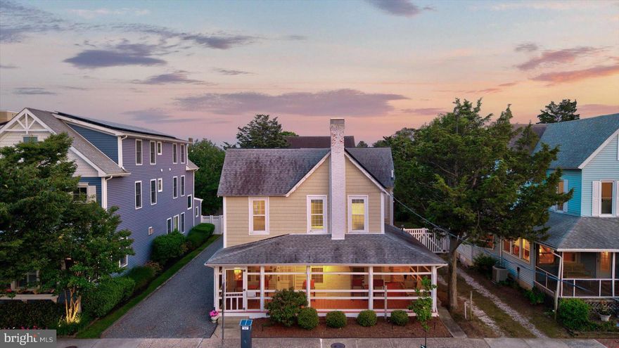 Charming Turn-of-the-Century Cottage with Significant Income Potential | Ocean Block | 7BR Main House + 3BR Guest House | Two Rental Licenses | Six-Figure Annual Income
Perfectly positioned on the ocean block of one of Rehoboth Beach’s most iconic streets, 16 Delaware Avenue offers a rare opportunity to own a true coastal classic just steps from the Boardwalk, Funland, the beach and Atlantic Ocean.
This charming turn-of-the-century cottage blends historic character with exceptional income potential in one of the most sought-after locations in town. The main house features 7 spacious bedrooms and 3.5 baths, along with a newly renovated kitchen designed to accommodate large gatherings, extended family stays, or multiple tenants with ease.  A detached 3-bedroom, 1-bath guest house provides additional flexibility—ideal for overflow guests or a second income stream.
With two active rental licenses, the property is a proven performer, currently generating six-figure annual income. Operating costs remain attractively low thanks to a newly installed solar array. Even more compelling, there is substantial upside potential: with thoughtful cosmetic updates and strategic enhancements, rental income could increase significantly, as supported by comparable ocean-block properties nearby.
The lifestyle here is just as impressive as the numbers. From your front porch, you’re moments from the many of Rehoboth’s most celebrated dining destinations, including Henlopen City Oyster House, Salt Air, Dalmata,  Fable, Confucious, Above the Dunes, Purple Parrot, and Dogfish Head. Morning coffee runs, sunset cocktails, and dinner reservations are all part of daily life at this address.
Whether you’re seeking a legacy beach home, a high-performing investment property, or a flexible retreat that delivers both personal enjoyment and strong returns, 16 Delaware Avenue offers an extraordinary combination of location, character, and opportunity.
Opportunities on the ocean block for larger compounds are extremely rare!