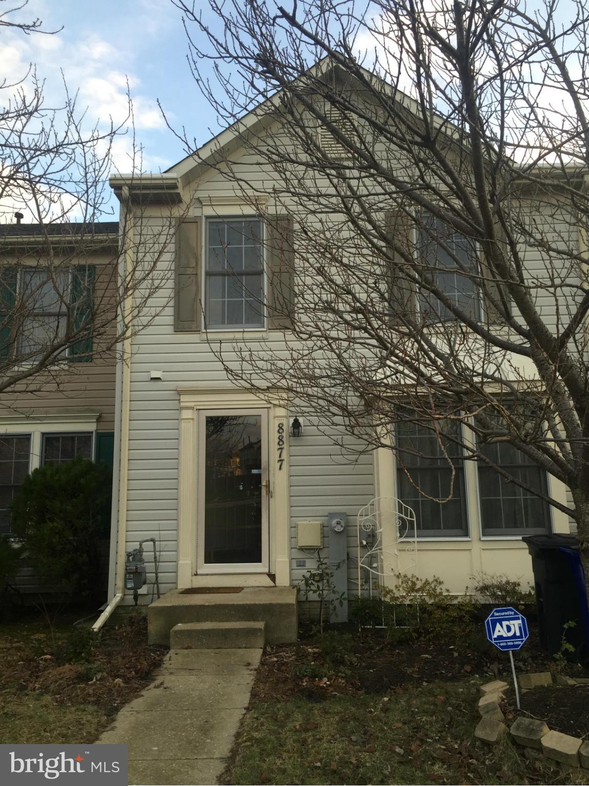 Gorgeous TH in Wyndemere. Beautifully maintained home in move-in condition backing to woods. Renovated kitchen with SS appliances. Kitchen opens to large deck which was recently sanded and stained. Beautifully cleaned carpet throughout. 2 large BRs with 2 full BAs on second level. Spacious walk in closet in master bedroom. A MUST SEE! CALL TODAY!