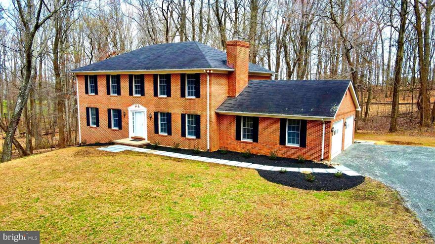 Here’s a rare opportunity to own the “American Dream”. The all-brick country estate just north of Leesburg, VA sits on a beautiful, private 9.5 acres. The setting is simply spectacular. The 4 bedroom, 2 ½ bath home is well-situated high on the property. It’s accessed by a tree-lined private road with streams and even a 2/3-acre pond. Surrounding the house is carefully selected landscaping, an expansive lawn, lots of trees with plenty of land for your own adventures. There’s room for every activity imaginable, even horses. Heading to Washington D.C. or fun cities in Maryland? The MARC train is just a few minutes away at Point of Rocks. The home itself is impeccable and move-in-ready. There’s a large hardwood deck overlooking the woods, that has plenty of space for entertaining family & friends. Rural living with easy access to amenities.