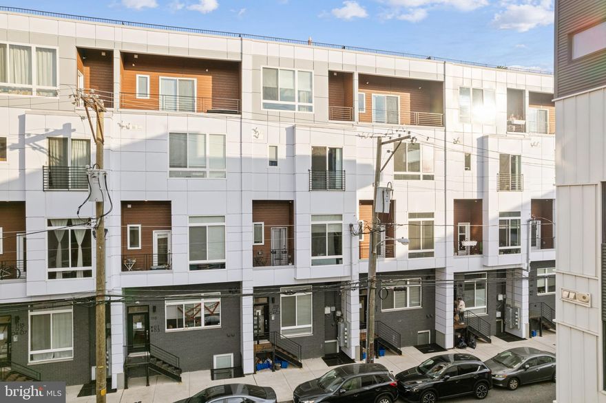 A great find at a great price in Northern Liberties with garage parking. Enjoy a lifestyle in the heart of Northern Liberties. Easy and private garage parking directly below the unit app. 219 sq feet of space. This almost new construction home still offers 7 years remaining on the Tax Abatement. Enter into this home and enjoy 12ft ceilings and lots of windows for natural light. This unit has been tastefully decorated with Hardwood floors thru-out, Gourmet Kitchen, Stainless Steel Appliances, Quartz Counter-Tops and plenty of Closets. The second floor offers the first bedroom with two large Walk-In Closets, a Full Bathroom with a Tub Shower, and the laundry area with a full capacity Washer and Dryer. Enter onto the third level and enjoy the private and grand Master Bedroom with two large Walk-in Closets. Don't forget to enjoy the Roof-Top deck in the evenings to relax and soak in the views of the City. This location is within walking distance to all the great Restaurants and Shops of North Second St. With easy accessibility to all Major Highways and Bridges. Don't miss out on this fantastic property. Tax Abatement still remaining.
