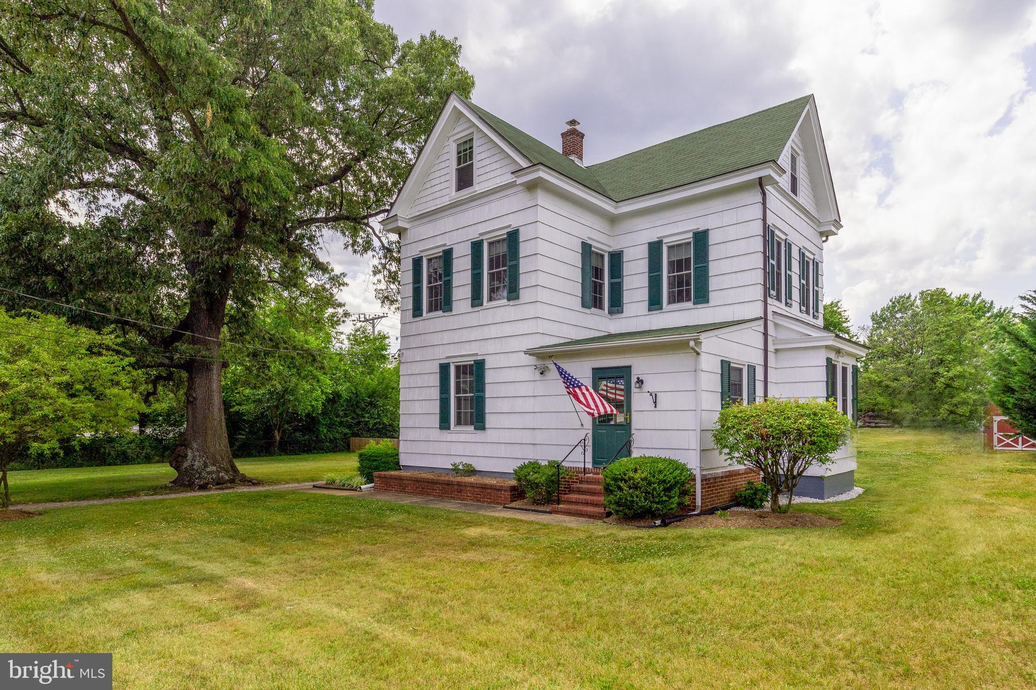 Charming well maintained home located on 1.7 acres in the heart of Annapolis (Eastport). 4th. generation family has impeccably maintained this home through out the years while keeping the wonderful charm. The grounds are perfectly manicured, cleared and leveled for entertaining & outdoor activities. New 3 car detached garage for your toys, 2 story barn for additional storage. Home offers original hardwood floors, large kitchen, living room & formal dining room, and full bath, screen porch and additional room for an office. Second floor offers 3 spacious bedrooms and full bath. Third floors offers bedroom #4 and office/5th. br., and another room for additional storage. Lower level contains washer/dryer, furnace. Enjoy your large yard and all the convenience Annapolis has to offer. Walk to downtown, Naval Academy, Annapolis Yacht Club and more. Potential to subdivide.