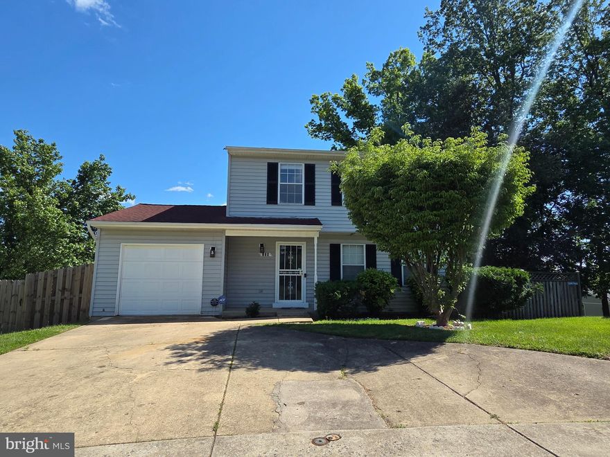 Charming detached Colonial-style home located on a quiet cul-de-sac, featuring a spacious two-level layout with a basement. This well-maintained property offers a traditional floor plan with recent updates including brand new flooring, paint and updated interior doors, giving the home a fresh, modern feel.

The exterior features a classic combination of brick and siding, along with a private driveway and attached one-car garage for convenient parking. The home sits on a generous lot with a fenced backyard, perfect for outdoor enjoyment and added privacy.

Conveniently located near major commuter routes, shopping, and local amenities, this home offers both comfort and accessibility.