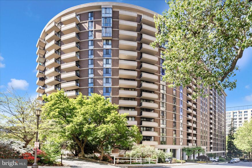 Special Note: Two assigned garage space on G1 level . One assigned storage bin on G2 level.  A Designer’s Masterpiece: Modern Luxury Meets Chevy Chase Tradition.  Welcome to your new home 902W at 4620 N Park Ave— a Coveted End-Unit Meticulously Reimagined into your "Gem-Like Oasis." Overlooking the lush greenery of the park, this residence offers a tranquil, sophisticated, modern interpretation of the classic Chevy Chase lifestyle. The Chef’s Showstopper Kitchen: The Heart of your new home is a Designer Open Kitchen that defies expectations. Gorgeous Large Format Porcelain Tile Flooring on the inside, outside, Illuminated by Custom LED Lighting, an Expansive Quartz Peninsula Creates the Ultimate Entertaining Hub.  Rare Norwegian Blue Pearl Granite Backsplash Sparkles.  Above the Kitchen Sink, Live-Edge Open Shelving Bridges the Hagerstown Kitchen’s White Custom Cabinets.  Beauty and Function Seamlessly Combine with All New Stainless-Steel Appliances, Two-Zone Beverage Cooler, Drawer Microwave, Built in Trash and Recycling Bins, Dazzling New Stainless-Steel Hood and Cabinet Space Galore.  The Spa-Like Primary Retreat:  Primary Bathroom with Rare Modern Dual Vanity.  Massive Backlit LED Mirror, Gleaming Porcelain Walls, Understated Marble Walk in Shower and Yes, the Heated Marble Flooring you’ve always wanted.  From the Hand-Crafted Marble Niche, Extended Ceiling Height, Multiple Shower Options—Every Detail was curated to Pamper you with a 5 Star Hotel Spa Experience.  Sophisticated Details Throughout:  The attention to detail extends to every corner and the sum is greater than the parts:  Secondary Bath: Marble Flooring, Jewel Like Tub/Shower Surround and Gorgeous Vanity.  Reimagined Laundry: A dedicated laundry room that feels like a Utility Suite, featuring elegant Marble Flooring, New Stainless Steel Wash Sink, Custom Wall Cabinets, Folding Laundry Shelf and New Full-Size Stacked Washer and Dryer.  Bright & Airy: As an end unit, the home is Flooded with Natural Light, Highlighting the Wide-Plank LVP Flooring, Tasteful Built in Cabinets, Open Kitchen.  Enjoy your morning coffee on the private balcony (with rare dual doors) overlooking the park and the vibrant Chevy Chase skyline.  Located in one of the most prestigious corridors of Maryland, you are steps away from high-end shopping, fine dining, and the Metro. This is more than a condo; it is a meticulously crafted sanctuary built to be loved for decades to come.  Key Features for the "Bullet Points" Section: Interior: Norwegian Blue Pearl Granite, Live-Wood Shelving, Quartz Countertops.  Open Kitchen with Counter Seating for both Family and Friends.  All New Appliances: Drawer Microwave, Gas Range, Dishwasher, 2-Zone Wine/Beverage Cooler, In-Unit Laundry Suite with Full Size Washer and Dryer. Bathrooms: Heated Marble Floors (Primary), Dual Vanity, Frameless Glass Door Marble Shower. Lighting: Designer LED, Modern Crystal Flush Mounts, Halo-Lit Mirrors. View: Park View, End Unit.  Experience a modern sanctuary in the heart of 20815.