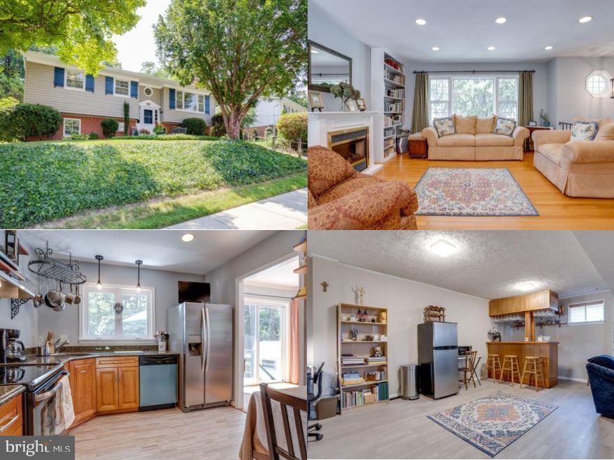 So beautifully situated close to everything - GMU, Fairfax City center of town, parks and metro bus.  You are going to love the upgrades in the kitchen and baths/ Lovingly maintained with care and attention to detail, this house boasts numerous updates and upgrades. The kitchen has been expertly renovated with plenty of storage, perfect for two culinary enthusiasts. The open layout seamlessly connects the kitchen to the family room and offers easy access to the upgraded sythetic deck, making it ideal for entertaining. The renovated bathrooms feature stylish and timeless colors and tiles, ensuring both practicality and elegance for years to come. Enjoy the home's hardwood flooring throughout the main level.  Lower level offers plenty of daylight and separate living area with access to backyard.   Don't miss the level yard with beautiful gardens.  Conveniently located within 1 block of Ratcliffe Park and 3 blocks of restaurants, bars, shops,  a pool , and the public library.  This home is perfectly situated to enjoy Fairfax City amenities/activities like Rock the Block monthly party, 4th of July parade, Fall Festival, Chocolate Lovers Festival.   True feel of a community.