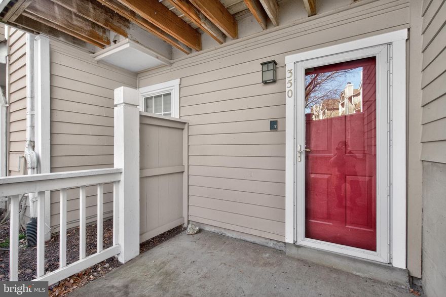 Bright  and inviting two-level 2BR, 2.5BA condo with an open, airy floor plan in a fantastic location. Main level features comfortable carpeting, elegant crown molding, a spacious dining area, wood-burning fireplace, convenient half bath, and ceiling fan. The kitchen offers electric cooking, built-in microwave, icemaker, and a stackable washer/dryer tucked neatly in a storage closet/pantry.
Upstairs, you’ll find carpeted bedrooms with generous walk-in closets featuring custom built-ins for optimal organization. Both full baths include shower/tub combinations. Enjoy peaceful pond views 🌿 along with outdoor living spaces including a private patio just outside the front door and a balcony off the living room — perfect for relaxing or entertaining.
Outdoor enthusiasts will appreciate nearby scenic parkland with miles of biking and jogging trails. Community amenities include an outdoor pool, fitness center, clubhouse, tennis and racquetball courts, walking trails, tot lots, and beautifully landscaped green spaces — offering a resort-style lifestyle right at home
Ideally located just minutes from shopping, dining, and entertainment at Pike & Rose, Wildwood Shopping Center, Cabin John Village, Montgomery Mall, as well as easy commuting via the Grosvenor–Strathmore Metro Station with quick access to I-495 and I-270. Enjoy premium grocery shopping at Whole Foods Market and world-class performances at The Music Center at Strathmore. Outdoor lovers will appreciate close proximity to the scenic trails, biking paths, and natural beauty of Rock Creek Park. All just a short drive to the vibrant shops, restaurants, and nightlife of Downtown Bethesda. ***Some photos are virtually staged***