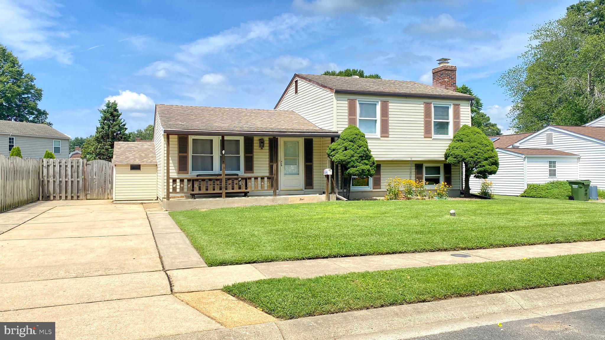 This 4 Bedroom 1 1/2 Bath split level with eat-in kitchen and stainless appliances.....plus sunporch that exits to back yard with in-ground pool that seller is in the process of opening .....Lower level has a 4 th BD and a half bath and fireplace......plenty of off street parking......Must see !