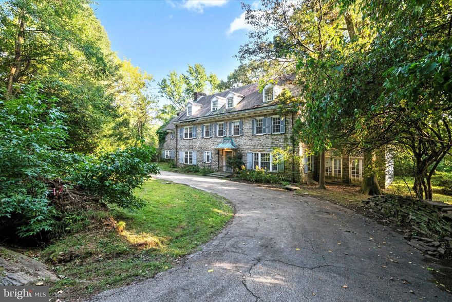 Welcome to Sugar Loaf Orchard Estate, nestled in the unique and charming Chestnut Hill section of Philadelphia comprised of two recently subdivided lots. The combined property of 29 & 31 W. Bells Mill Road , established in 1918, offers 4.8 acres, a manor house, carriage house, and the remains of both a large greenhouse and ice house, all tucked away in a private setting with access confirmed by a recorded Easement Agreement with Chestnut Hill College, a university offering private security. In its heyday, Sugar Loaf was one of the great Philadelphia estates with the grounds designed by Ellen Shipman (1869-1950), a prominent early 20th Century American landscape architect. The 6700 sqft Main house, designed by Philadelphia architecture firm Martin and Kirkpatrick, has a slate roof, 6 bedrooms, 5.5 baths, south facing living and dining rooms with fireplaces and bay windows, a side porch, library with fireplace, kitchen and lovely entryway. Upstairs you’ll find a primary suite with a sleeping porch, 3 more bedrooms with full baths, an au pair or in-law suite with an entrance off the second floor or from the kitchen,  and a third floor bedroom, sitting room and bathroom, The carriage house has a 3-car garage and was once split into two apartments and could remain as such or be combined into one home. Mature trees and lush greenery adorn both lots, creating a serene and private atmosphere. The potential for beautifully landscaped gardens and outdoor living spaces is abundant. Whether you are a developer or an end user, all buildings and the grounds require a loving restoration and each has its own character and potential, offering versatility and endless possibilities. Additionally, 29 & 31 w. Bells Mill is in walking distance of Woodmere Art Museum, the Morris Arboretum, the trails of the Wissahickon Valley,  Chestnut Hill ‘s main business district with its great shopping and dining, Septa trains, schools, the Pa Turnpike and the Blue Route/ 476. (The tax ids for each lot are: 31 W. Bells Mill - #: 092237814 and 29 W. Bells Mill  - 092237812) The premises to be sold in "AS IS, where is, and with all faults condition.”
Don't miss the chance to own a piece of this wonderful neighborhood. Contact us today to schedule a viewing and explore the endless potential of 29 & 31 W. Bells Mill Road.