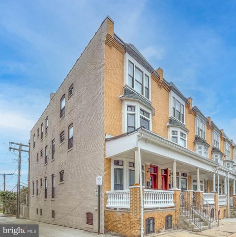Townhouse For Sale - 916 Whitelock Street<br/> BALTIMORE, MD 21217