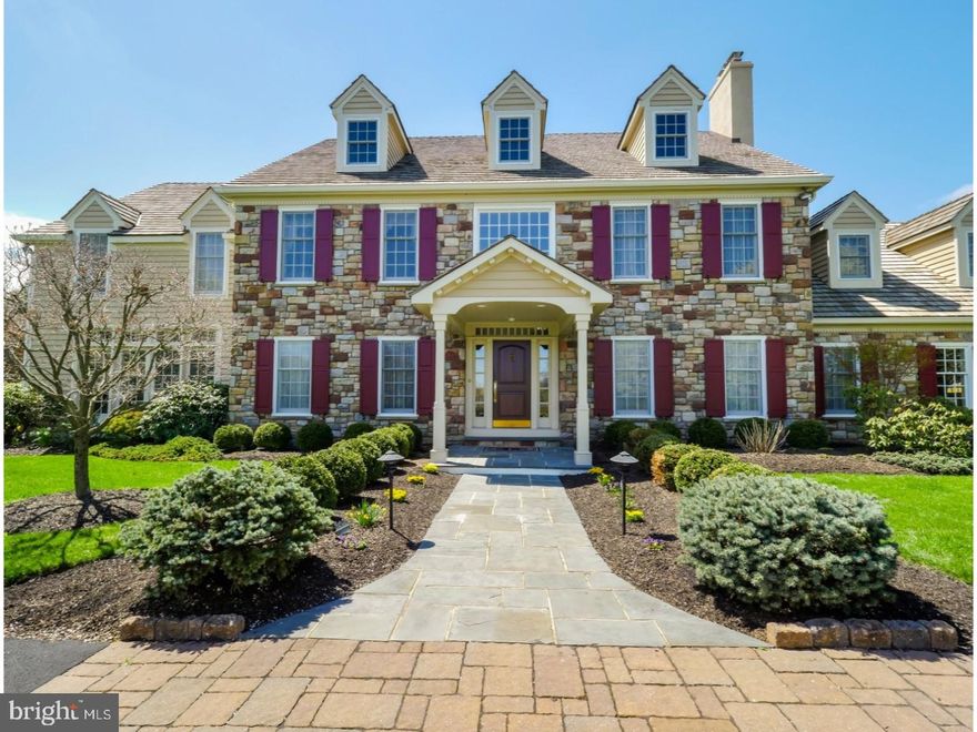 850 Tower View Circle is a bucolic estate nestled on over 4 acres and adjacent to open land protected from development for the next 250 years. Drive up the governors driveway through beautiful and meticulously cared for landscaping that repeats itself throughout the entire property. Enter through the two story foyer to the formal living room with fireplace, grand staircase and back to the family/great room boasting 19 ft ceilings and a towering stone fireplace with floor to ceiling UV protected windows showcasing the open land and backyard. The completely renovated kitchen is host to a breakfast room, hardwood floors, bronze double ovens, built in sub-zero fridge, granite counters, island, built in 5 burner gas range, pantry and recipe nook. Adjacent is the sunroom with its exposed beams, cozy feel and views of Bowman's Hill Tower. A small staircase takes you upstairs to one of the bedrooms and bonus room which could easily be used for an in law suite. A formal dining room, powder room, laundry room, professional office with fireplace and access to the three car garage is also on this level. The second level is home to 5 bedrooms. The owners suite encompases a raised ceiling, custom designed walk in closet with jewelry drawers and fireplace with marble surround. The en-suite includes jetted tub, walk in shower, water closet, granite counters, his and her basins, marble floors, cherry cabinets and skylight. Bedroom 2 has a full bath. Bedrooms 3 and 4 share a well appointed full bath and bedroom 5 contains the bonus room and access to a walk up attic for plenty of storage or can be converted to another finished space. The bottom level is well suited for entertaining. A game room, media room, exercise room and large wet bar with seating is perfect for all of your guests. Storage is plentiful with closets and storage areas. Step out from several outdoor access points onto the blue slate patio and EP Henry paver walkways which will lead you to the heated salt water pool/spa, pool house with kitchen, entertainment space, full bath/changing room and outdoor BBQ/smoker. Additional amenities of this home consist of dental crown molding throughout, hardwood floors, lawn irrigation system, central vacuum, new carpet, new well pump, water conditioner, new roof, new furnace, basement surround sound system, repaved driveway and so much more. Call me today for your private showing of this gorgeous home that will bring pride and joy to you and your family.