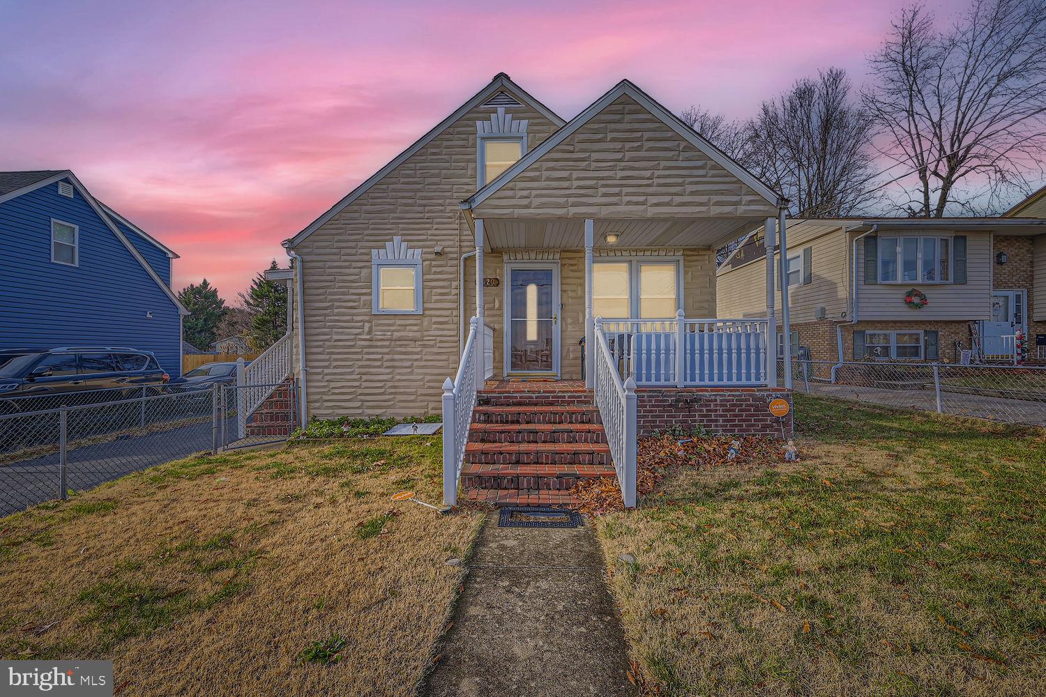 This 3 bedroom, 2.5 bath Cape Cod, adorable home, awaits you, with a private primary master bedroom & it's own decated bath on the main level, and an additional large 34x12 upper level bedroom, with a half bath, for guess or teenagers' privacy. Upon entering this surprisingly spaciuos home, you'll be pleasantly greeted with a large living room, providing ample space for lounging, placed perfectly off the separate dining area, graced with plenty of natural lighting. The large eat-in kitchen is ready for meal prep, with updated granite countertops, stainless steel appliances, and plenty of cabinet space. The huge 25x20 family room is awaiting entertainment, including a cozy wood stove to warm you, while watching movies, sports, exercising, space for office set up, & more! Basement area perfect for whatever your imagination desires, additional storage space, closet space, workout area, additional business area, etc. Attractive, fenced rear yard, for your enjoyment, decorated with a nice rear deck. Outside garage, previously set up for a gaming area, can have multiple uses. You will not be disappointed with all the space to enjoy family gatherings. Come take a look today!