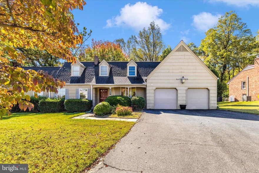 Welcome home to 5433 Shookstown Road! Prepare to fall in love with this charming 3 bedroom 2 1/2 bathroom Cape Cod style home, filled with warmth, and situated in a peaceful setting! Stepping in off your inviting covered front porch you'll enter your main level which features a large family room with a cozy fireplace and access to your amazing screened porch, plus your dining room with an additional fireplace, kitchen with a breakfast area, office/den and guest half bathroom. Making your way upstairs you'll arrive at a spacious loft landing, entering your primary suite with a vanity area and private full bath, plus two secondary bedrooms and full hall bath. Then, accessed from inside the home you have a small basement laundry and utility area. Making your way outside you'll find a large patio, gorgeous tree-lined backyard, and access to your incredible lower-level workshop, an exciting surprise feature, along with an oversized two-car garage. All of this in the perfect location just outside of city limits, with no HOA, and yet easy access to shopping, dining, and major commuter routes. You're not going to want to miss your chance to make this wonderful house your next home!