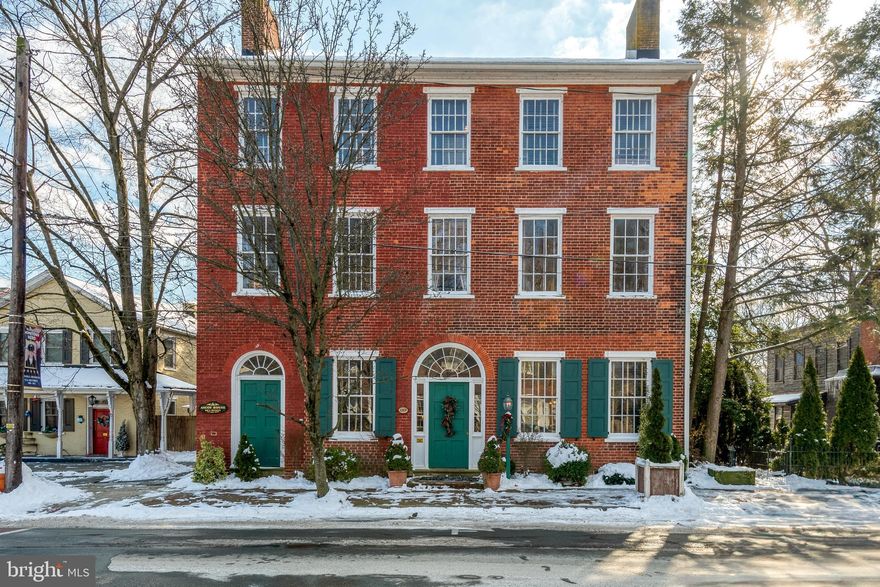This historic Federal-style property, built in 1814, presents a rare commercial opportunity in the heart of Marietta, PA. Converted into the Ascot House Bed & Breakfast in 2006, this property features 18 fireplaces, soaring ceilings, spacious suites, and welcoming common areas, creating an inviting atmosphere steeped in charm. Currently operating as a part-time B&B, the property offers tremendous potential for growth or alternative uses permitted by right, as outlined in the listing documents. Situated near Marietta’s restaurants, taverns, and the rail trail, and  convenient access to outdoor river activities and Lancaster County’s attractions. This fully furnished property is ready for its next chapter. Whether you envision continuing its legacy as a B&B or repurposing it for another commercial venture, this remarkable property provides endless possibilities.
