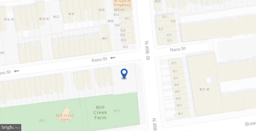 Prime development opportunity in the heart of West Philadelphia. 4900 Reno Street offers a rare by-right opportunity to construct four single-family homes in a rapidly evolving and highly accessible location. Positioned just minutes from University City, City Line Avenue, and Center City, this site provides seamless access to I-76 and major commuter routes, making it ideal for both end users and investors.

Surrounded by ongoing development and neighborhood revitalization, the property benefits from proximity to major employment hubs, public transportation, parks, and local amenities. The by-right zoning allows for a streamlined path to development, presenting an exceptional opportunity to capitalize on strong buyer demand in this growing corridor.

Whether you’re a builder looking for your next project or an investor seeking a well-located addition to your portfolio, 4900 Reno Street delivers location, scale, and upside potential.