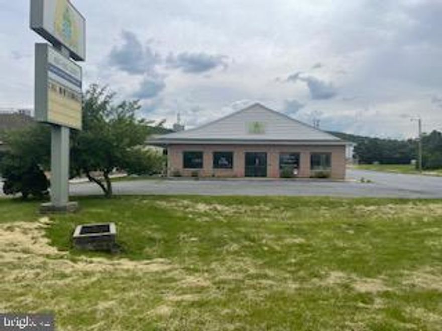 Located in the heart of Robesonia, Pennsylvania, this 4,000 sq ft commercial building offers a prime opportunity for businesses seeking visibility and accessibility. Situated along East Penn Avenue (Route 422), the property boasts approximately 125 feet of frontage and a pylon sign, ensuring high exposure to daily traffic.. The building is positioned directly across from Conrad Weiser Senior and Middle Schools, placing it at the center of a vibrant community.

The property features a free-standing brick structure with two drive-in lanes and approximately 30 on-site parking spaces, accommodating a variety of business needs. Zoned as Commercial, it permits a wide range of uses, including retail, medical, and professional offices. Whether you're looking to establish a new business or expand an existing one, this location offers the space, visibility, and zoning flexibility to support your success.
