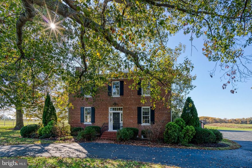 Middle Plantation Circa 1856, better known as Running Fox Farm, is one of the finest hunting farms in Kent County, Maryland - abundant deer, Canada and Snow geese, dove and turkey.   The residence has been meticulously renovated, an extensive, well-documented project that includes upgrades such as 400 amp electric service and wiring, updated plumbing, custom restorations true to the period, and more.    SELLING PARCEL 1 @ 35.76 ACRES FOR $1,275,000.   ADD PARCEL 2 @ 40.14 ACRES FOR A TOTAL PURCHASE PRICE OF $1,750,000.