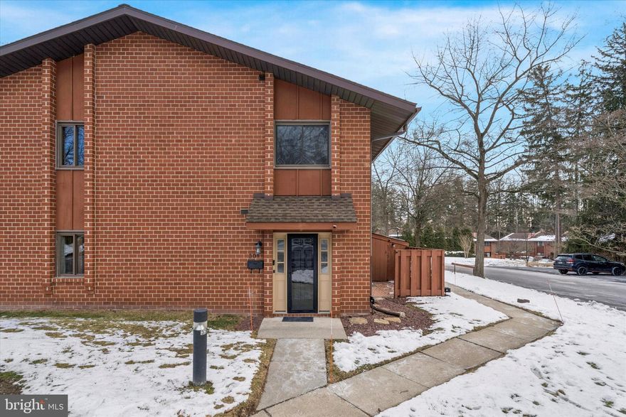 Welcome to this move-in-ready 3-bedroom, 2.5-bath townhome is located in the established Aspenwood community. This end unit townhome offers a functional layout, multiple outdoor spaces, and updates that support easy, modern living. Ideal for buyers seeking flexibility, low maintenance, and long-term value in a desirable setting.

The main level features a welcoming den with a fireplace and access to a private side patio—perfect for relaxing or everyday living. The centrally located kitchen includes granite countertops, updated cabinetry, modern lighting, and ample storage, making it well suited for daily use. A spacious living room opens to a second patio and includes a flexible area ideal for a home office or sitting space. A powder room completes the first floor.

Upstairs, the primary suite offers a private bath and two walk-in closets, along with two additional bedrooms, a refreshed hall bath, and convenient second-floor laundry. Recent improvements throughout the home include updated flooring and carpet, fresh paint, renovated bathrooms, modern lighting, and key system upgrades, providing peace of mind for the next owner.

Aspenwood residents enjoy access to a community pool, playgrounds, and clubhouse. Conveniently located in the Downingtown Area School District with easy access to Routes 100, 202, and the Pennsylvania Turnpike making daily commutes a breeze. Nearby towns including Downingtown, Exton, and West Chester, offering shopping, dining, parks, and everyday amenities make the lifestyle this home offers stand out. Schedule your tour today!