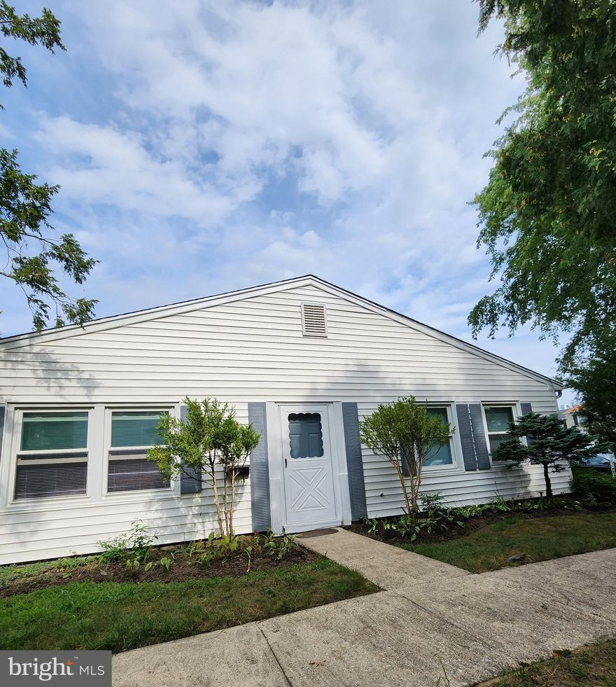 Nestled in the center of the evergrowing City of Bowie, 30 mins from DC/Annapolis/Baltimore, and a walk across the street to any of three bustling shopping centers is this slice of small-town suburban living! With 2 newly-carpeted bedrooms, 1 renovated bathroom, an updated granite kitchen, new flooring throughout, and upgraded electronics, this end-unit home comes fully equipped and ready for you to make it yours! Newly painted and freshly powerwashed, you can enjoy the choice you made while relaxing in your private, fenced yard & patio. These models are rare. Call and come take a look! Selling AS-IS!