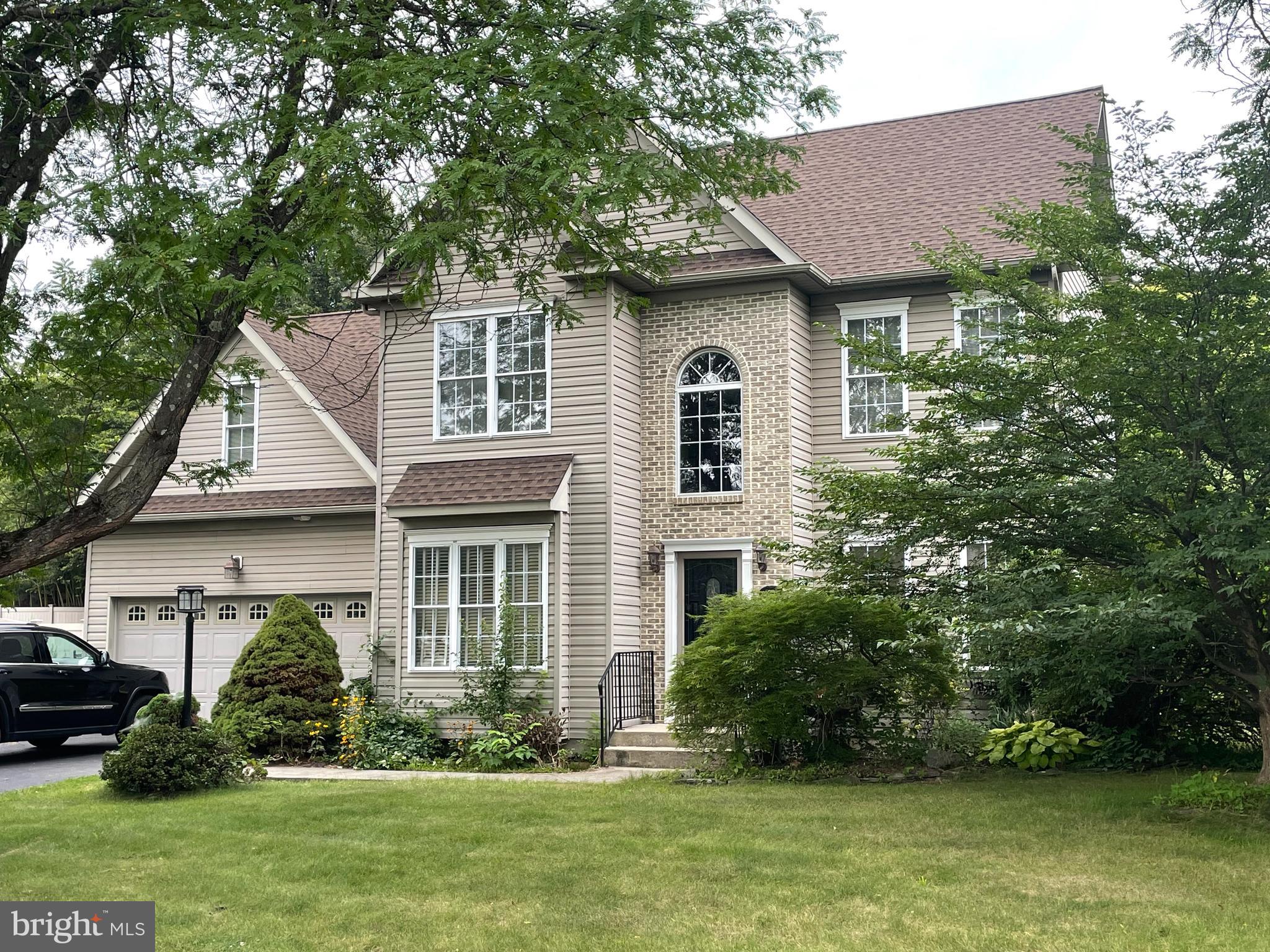 Incredible potential in this beautiful two story home on a private lot, convenient to everything. Nearby shopping, hospital, recreation, schools and transportation. You'll be attracted to this beautiful home from the entrance of a 2 story foyer, open stairway and hardwood floors almost everywhere. The formal dining room is enchanting, the living room/office is a versatile space and the family room boasts hardwood floors and a special recessed light feature. There are ceiling fans in most rooms. The combination sunroom and kitchen creates a special area enhanced with tile floors and features granite countertops, stainless appliances, center island and pantry closet. Check out the huge covered deck creating an opportunity for outside relaxation or additional dining area. The second floor boasts 4 bedrooms and laundry room. The primary bedroom has a huge walk in closet, great soaking tub, double sinks and a separate shower. Additional space in the basement already finished, has an outside exit, storage area, cedar closet, all just waiting for you to further design as you desire. There is a water pump to assure a dry basement, economical gas heat and a radon remediation system. The oversize 2 car garage is a great convenience plus outside storage shed keeps the garage organized. This house is ready to go. Move quickly, or it will be scheduled for an auction. Check with your agent for details, Seller accepting great offers before the auction.