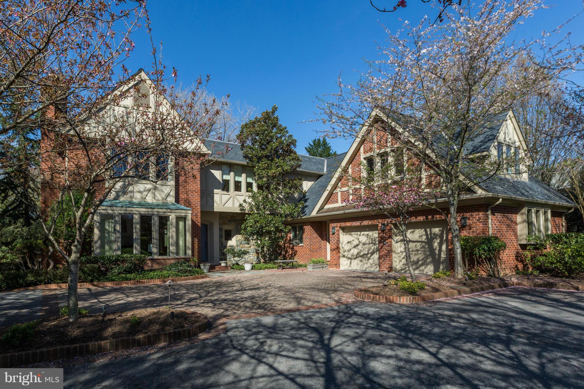 "FABULOUS LIGHT FILLED CUSTOM TUDOR BEAUTIFULLY EXPANDED ON GORGEOUS LOT.DRAMATIC GREAT ROOM WITH LOFT, TERRIFIC KITCHEN/MORNING ROOM, DELUXE MASTER SUITE WITH PRIVATE DECK AND FULLY FINISHED OUTSTANDING WALK OUT LOWER LEVEL. 4 CAR GARAGE AND SEPARATE TWO LEVEL POOL HOUSE. MUST BE SEEN."