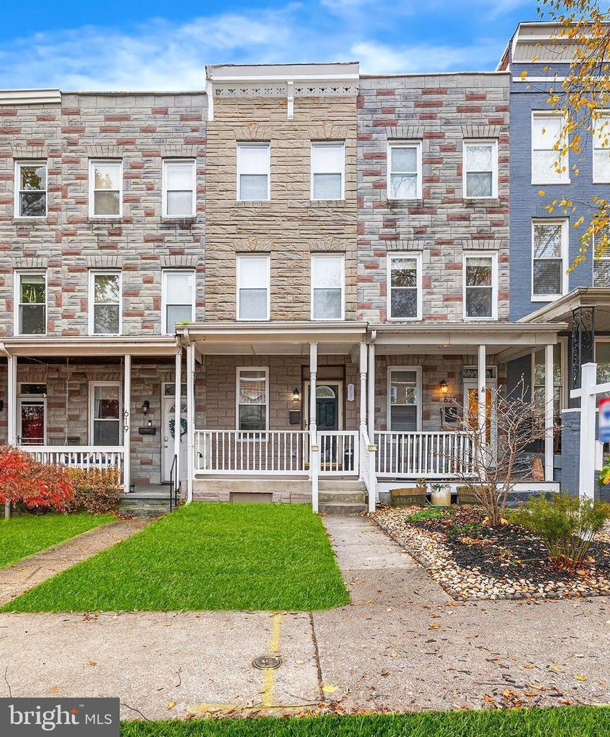 Beautifully renovated in November 2025, this bright and airy 4-bedroom, 2-bath Hampden home offers rare walkability, modern upgrades, and direct access to some of Baltimore’s most popular outdoor spaces. Completely updated with a new roof, new HVAC, new windows, and all-new systems, this move-in-ready home sits steps from Wyman Park, the Stony Run Trail, The Avenue in Hampden, and just minutes to Johns Hopkins University and Remington dining. The open main level is filled with natural light, featuring a fully updated kitchen and vintage design touches that complement the modern renovation. Upstairs includes a spacious primary bedroom, two additional bedrooms, and a renovated full bath. The finished lower level offers a fourth bedroom or flexible den/work-from-home space, another full bathroom, and storage. Outside, enjoy a fully fenced backyard and easy street parking. This home is ideal for buyers searching for a fully renovated Hampden home, Baltimore city home near Hopkins, 4-bedroom Baltimore renovation, or walkable Hampden property near parks and trails. A standout location, modern updates throughout, and no ground rent make this one an exceptional find.