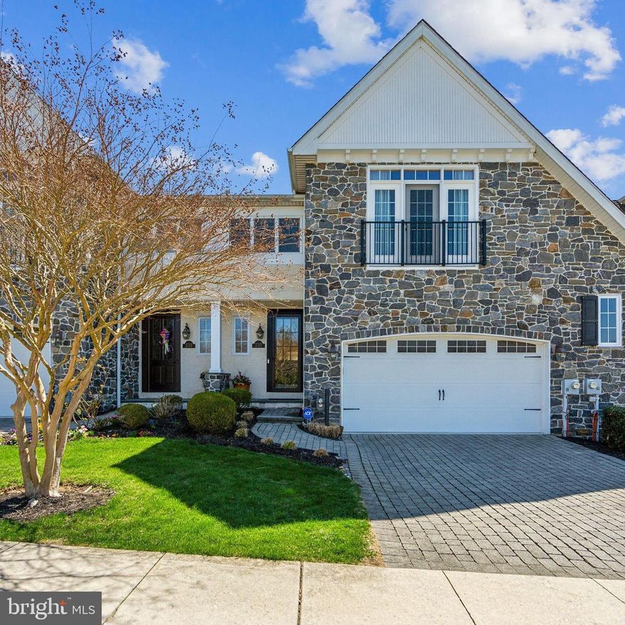 Turn  Key Carriage Home! This showcase property in the coveted community of Brinton Village, a community of 32 custom crafted properties , offers an abundance of space and   desirable Thornbury township location/West Chester Schools.  Minutes to West Chester Boro shopping and restaurants, major highways yet offering a peaceful setting, this locale is unmatched. Step inside and you will feel like you have arrived at a special residence. The craftmanship, finishes, and attention to detail is unparallelled.  Boasting extensive hardwood floors and custom millwork, this elegant carriage home with its open floor plan affords an ideal venue for entertaining family and friends.  The spacious dining room with crown molding and wainscotting is open to the light and bright fireside family room with gas fireplace flanked by custom built ins.  A chef's kitchen boasts an abundance of furniture quality white cabinetry, stainless appliances, pantry, and an oversized island. An inviting breakfast area provides access to a large maintenance free deck with striking vistas. the professionally finished walk out lower level offers a full bath and a large recreation area, play room, or private office space. At days end, retreat to the grand vaulted primary suite with balcony access, oversized walk in closet and through barn doors a renovated primary bath worthy of any home magazine. A large loft, two additional bedrooms, and full bath complete the upper level.   Nearby Crebily Farms State Park will be preserved - an added bonus’s for nature and walking enthusiasts.  Don’t delay -- this may be your next treasured homestead!