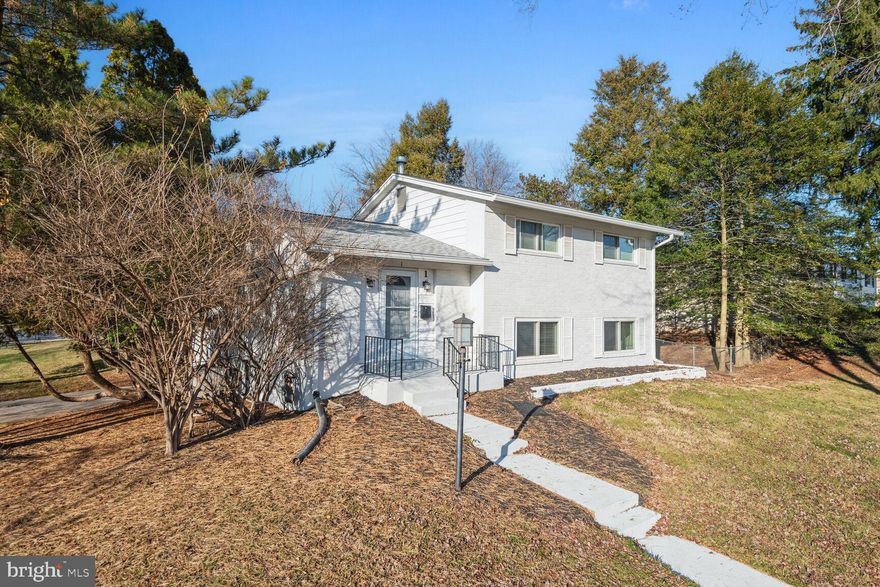 Come explore this lovely four-level split Colonial, beautifully situated on a fantastic corner lot in the highly sought-after Montrose community. Boasting three bedrooms, two full bathrooms, a powder room, finished basement, and detached one car garage, this home is designed for intimate living and comfort. The main level welcomes all into a bright and spacious living room which sets a warm and inviting tone. Upstairs there are three generous bedrooms and two full bathrooms including the primary suite. Hardwood flooring exists beneath the carpet on the upper level and the stairs going up. The first lower level offers a combination family and dining room, perfect for small gatherings or relaxing after a long day. The eat-in kitchen features granite countertops and abundant cabinetry with ample storage, plus a functional layout for all your culinary endeavors. Step outside onto the expansive partial brick-wall patio for outdoor grilling and dining. The basement provides plenty of space for games, recreation, home entertainment or even a gym. The fenced-in backyard is shaded by mature trees offering a sense of privacy, helping to create the perfect atmosphere for all of life's finer moments. The brick exterior is low maintenance. Newer Roof and Triple Pane Windows come with transferrable warranties. Convenience abounds! The unbeatable location is ideal with easy access to abundant shopping, dining, and entertainment options nearby at Pike & Rose, 355 Shopping centers including Congressional Plaza, and much more and it is super convenient to commuter routes including the Twinbrook Metro Station, I-270 and I-495, ensuring everything you need is always within easy reach.