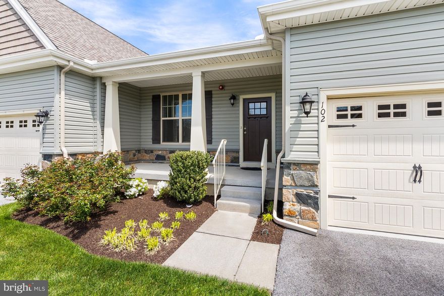 Welcome to your next chapter—where comfort, connection, and convenience come together. 
 
Located in a sought-after 55+ community, this home offers carefree living in a beautifully maintained setting, just minutes from shopping, dining, groceries, and healthcare.  Step inside to an open-concept layout designed for both everyday living and easy entertaining. The bright, modern kitchen features granite countertops, stainless steel appliances, and upgraded finishes, seamlessly flowing into the main living space—perfect for hosting or enjoying quiet evenings at home. Hardwood flooring enhances the main living areas, while the bedrooms offer carpeting for added comfort.  The spacious primary suite includes a walk-in closet and private en-suite bath. A secondary bedroom, also located on the main floor, features its own full bath—ideal for guests.  Upstairs, a generous loft provides additional living space, complete with a half bath and a large walk-in closet—perfect for a home office, hobby area, or guest retreat.  Additional highlights include 9 ft. ceiling heights, a one-car garage and convenient overflow parking located directly across the street next to the clubhouse.  Enjoy a true “lock-and-leave” lifestyle with an HOA that handles lawn care, snow removal, trash, and common area maintenance—so you can spend more time doing what you love.