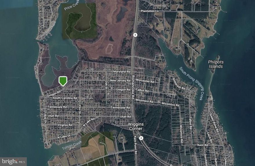 Rare opportunity to own a beautiful double lot (Lots 49 & 50) overlooking the peaceful marsh of Prices Creek in the sought-after Kent Island Estates community. This oversized homesite offers the perfect setting to build your dream home surrounded by nature, wildlife, and endless water-oriented recreation. Current flood mapping indicates the proposed homesite is not located in a flood zone (buyer to verify), providing added confidence as you plan your build.  Enjoy the relaxed, coastal lifestyle that makes Kent Island Estates so special. Developed in the 1950s around the opening of the first Bay Bridge, this established community now features more than 600 homes stretching from the Chesapeake Bay to the Eastern Bay along Rt. 8 toward Romancoke Pier. Residents of all ages appreciate the peaceful setting, friendly atmosphere, and abundant outdoor amenities.  The South Kent Island Trail runs directly through the neighborhood, offering miles of scenic biking, walking, and jogging from Matapeake Beach to Romancoke Pier. Spend your days fishing, crabbing, kayaking, or picnicking at the pier, or simply soaking in the bay breezes. Community gatherings, social events, yoga classes, and neighborhood activities create a true sense of connection, with the community hall available for private events and celebrations.  Water privileges on the Chesapeake Bay, nearby dining and shopping, and a short drive to the Bay Bridge, historic Annapolis, and St. Michaels make this an exceptional location for both full-time living and a weekend retreat.
See uploaded documents for important disclosures regarding sewer costs.  Build the home you’ve been dreaming of in a community where every day feels like a getaway.  THIS LOT IS DIRECTLY TO THE LEFT OF 336 OREGON ROAD, STEVENSVILLE, MD (IF YOU'RE FACING THE HOUSE), SO WE SUGGEST USING YOUR GPS TO THAT ADDRESS. Contact listing agent for questions.